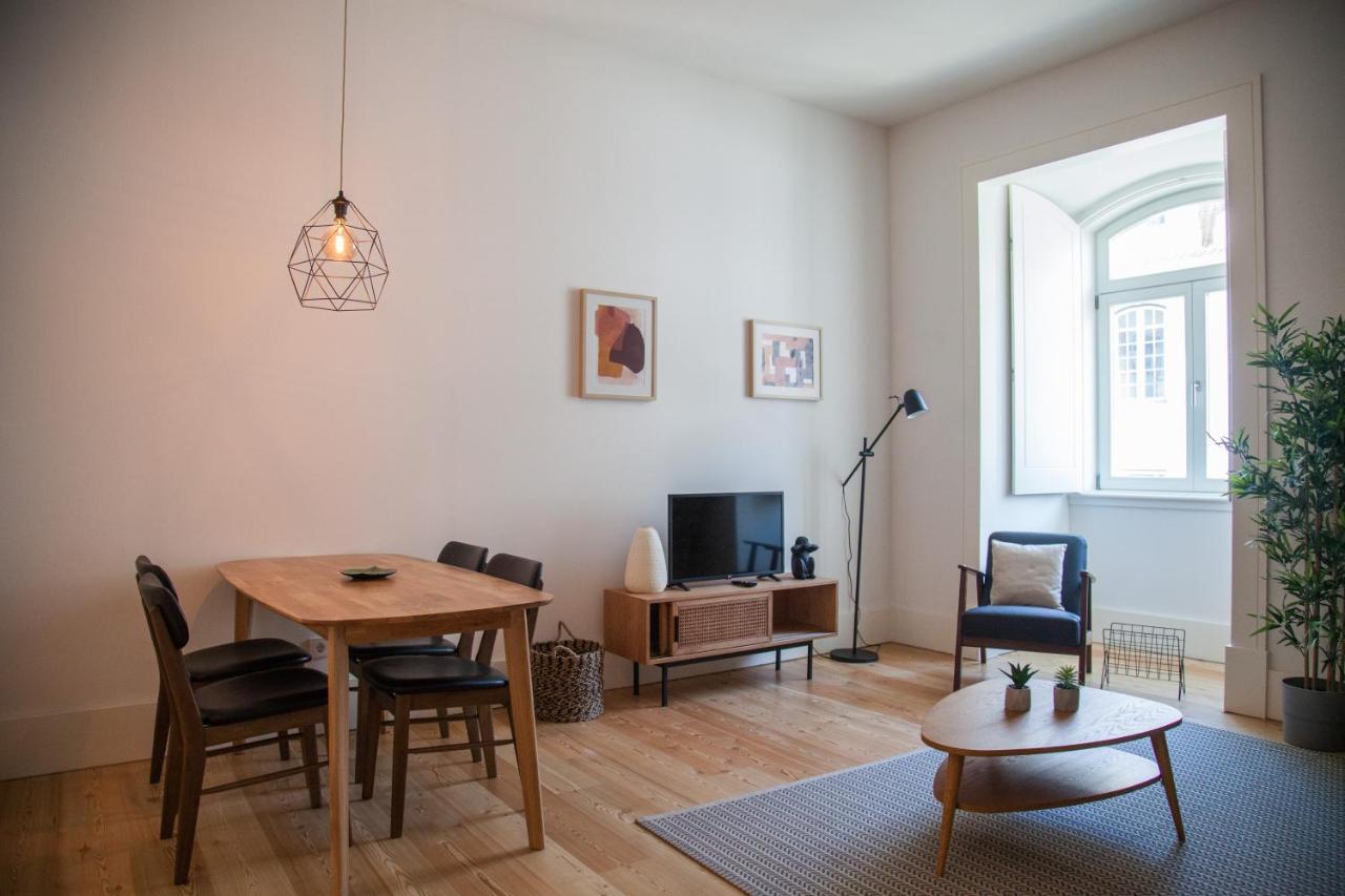 Flh Praca Comercio Wood Design Flat Appartement Lissabon